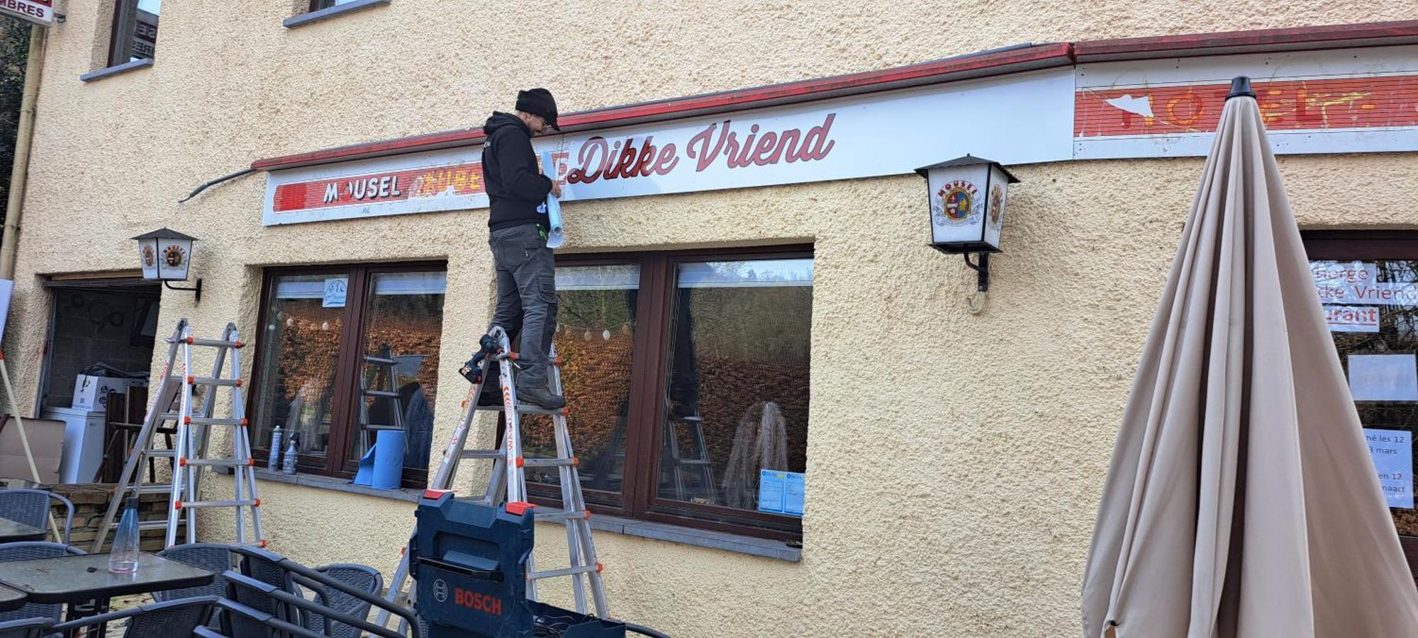 Dikke Vriend , Herberg & Taverne Chiny Esterno foto